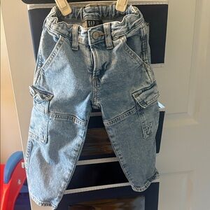 GAP Kids Light Blue Cargo Jeans